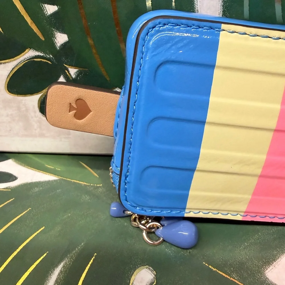 Kate Spade popsicle leather coin purse bag charm NWT - Picture 8 of 12